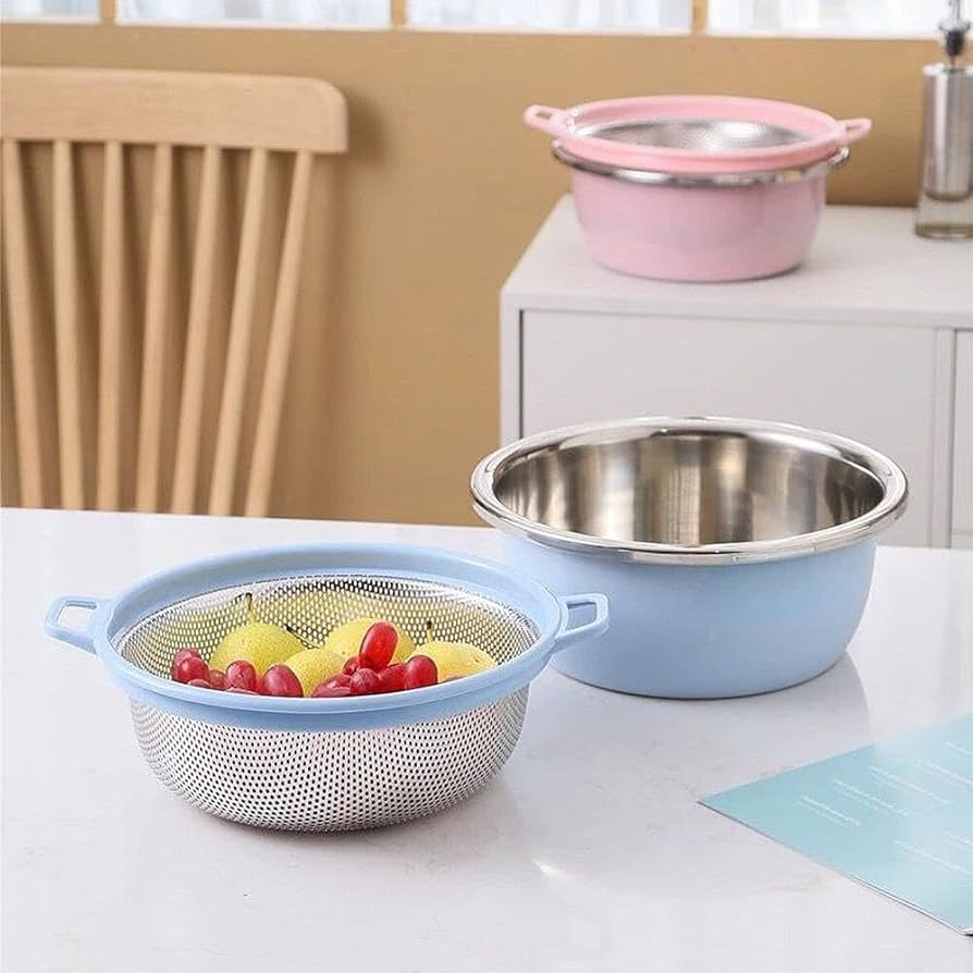 いちごさま専用・ステンレス ボウル・ザルのセット 業務用 大型 いちごさま専用・ステンレス ボウル・ザルのセット 業務用 大型